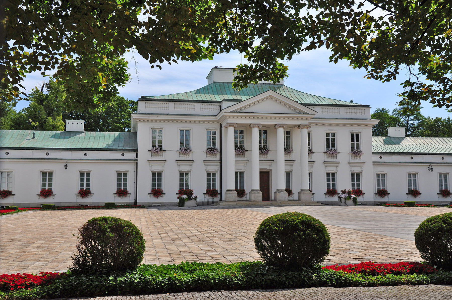 Pałac Prezydencki — realizacja Hosta Bea